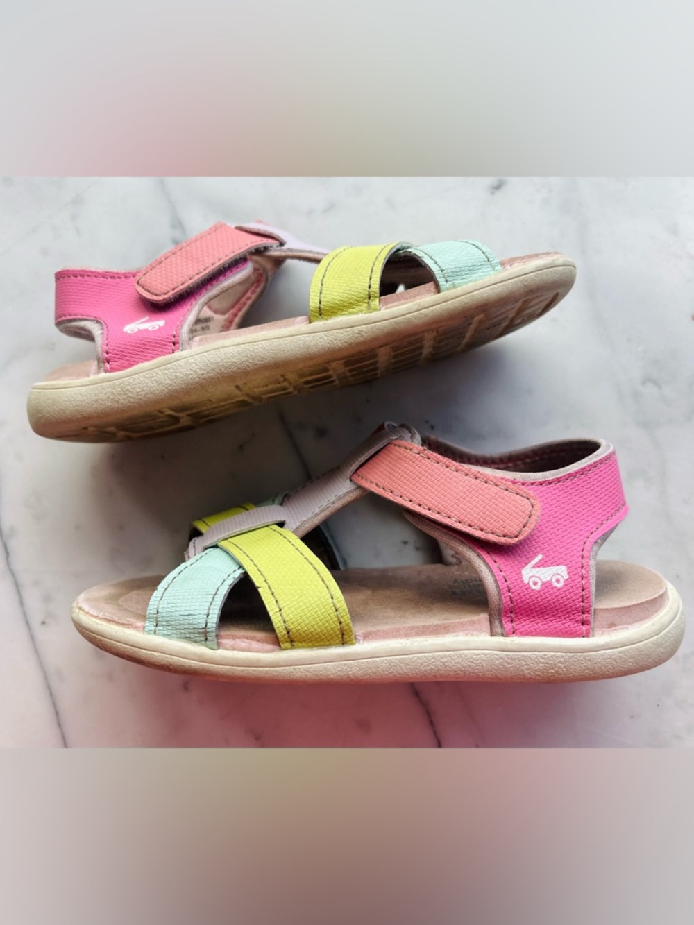 Toddler See Kai Run Basics Shayna Sandals- Multicolored Size 10